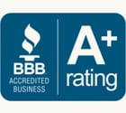 BBB accredited business A+ Rating