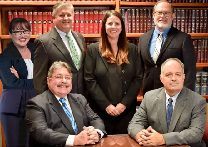 Group of attorneys and staff